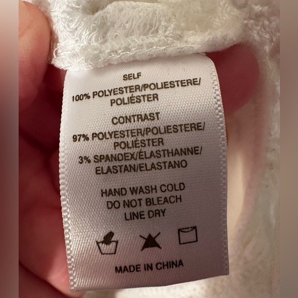 SUNDAY IN BROOKLYN Anthropologie ‘Snow On Daisies’ XS White Lace Embroidery NICE - Picture 10 of 16